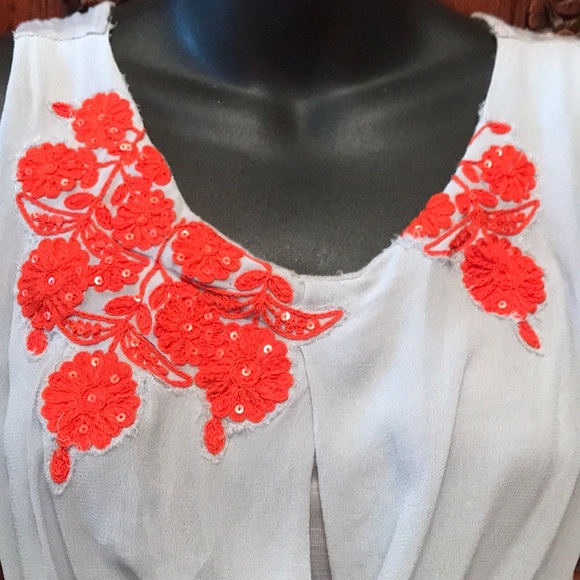 Anthropologie Ric Rac sleeveless tunic top S - Picture 2 of 5